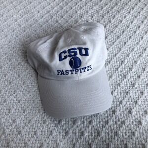 CSU Fastpitch Cougars The Game NWT Cotton Strapback Baseball Hat Cap Colorado